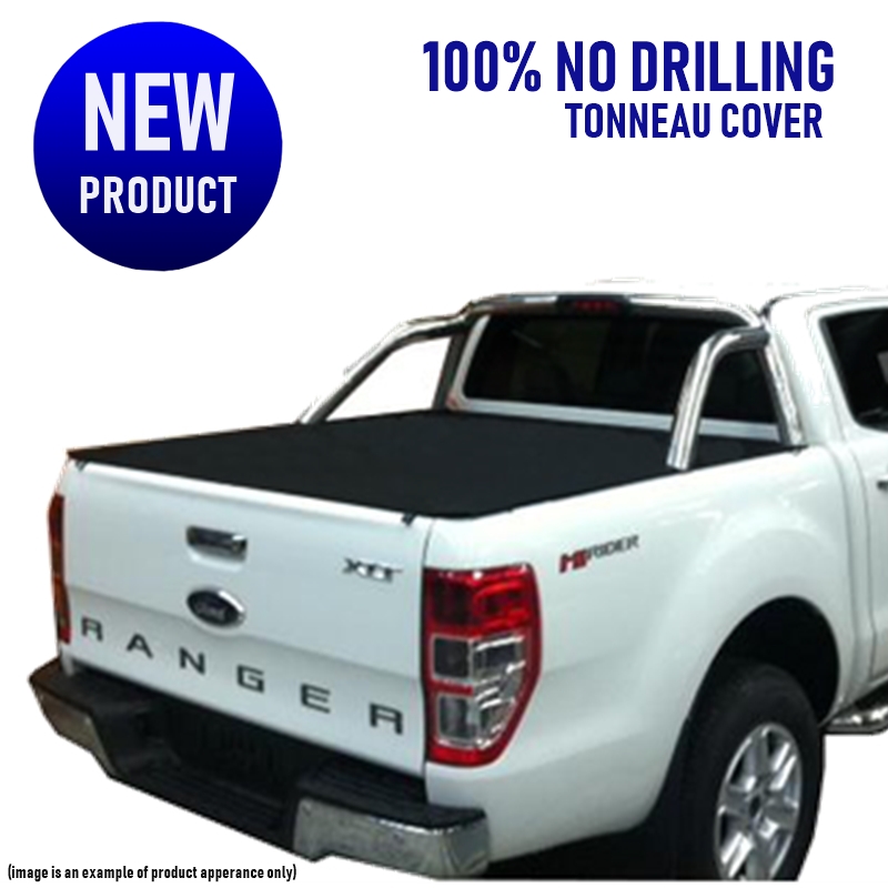 Ford Ranger PX XLT UTe (No Drill) Clip On Tonneau Cover